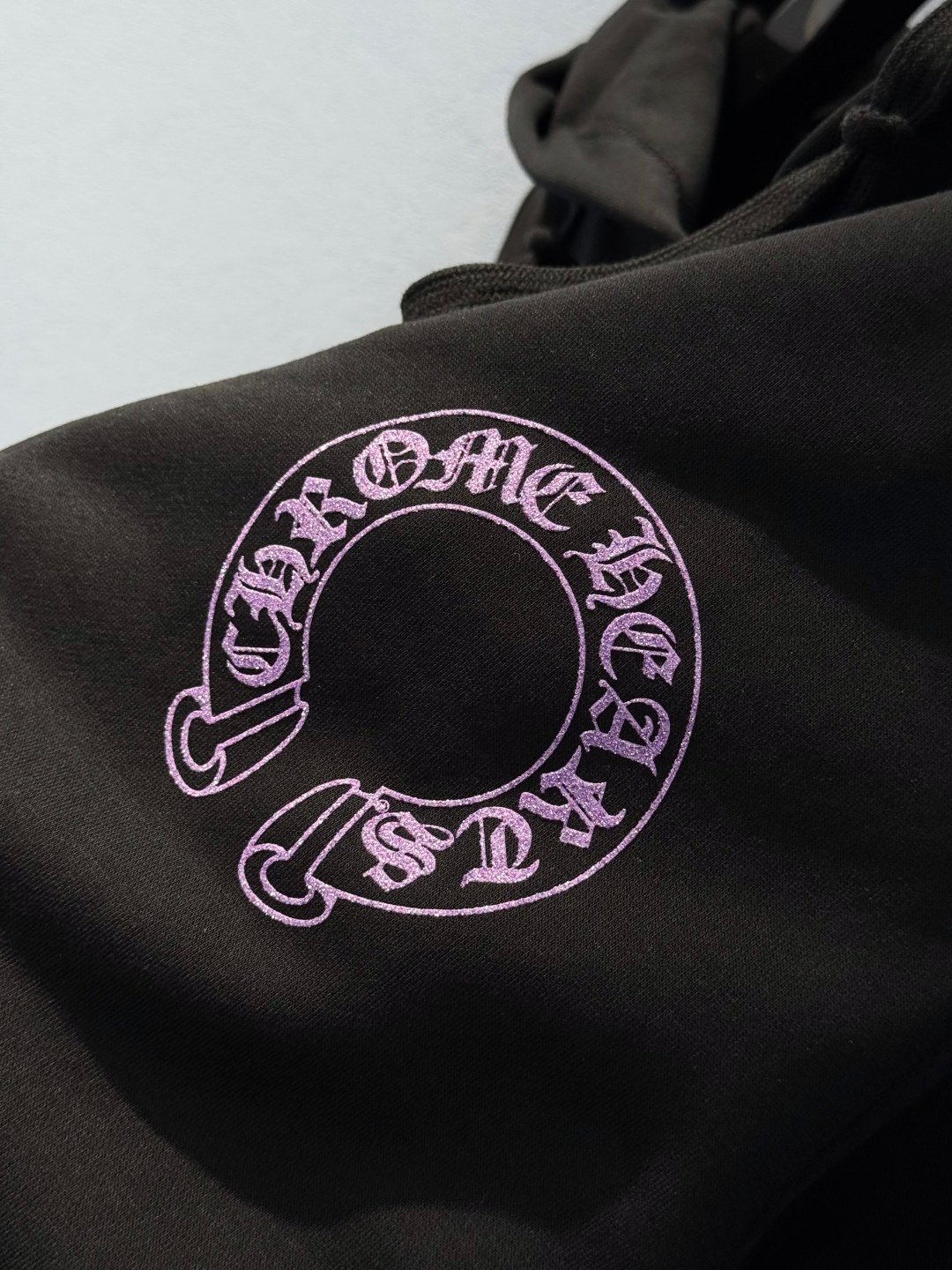 [CHROME HEARTS] 크롬하츠 퍼플 그래픽 풀집 후드 집업