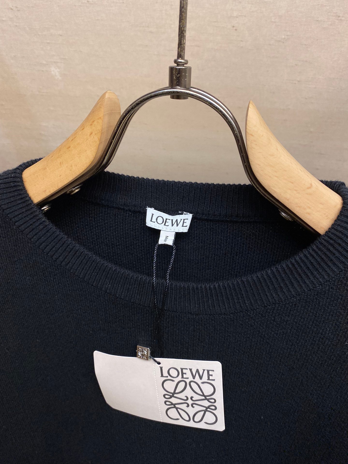 [LOEWE] 로에베 아나그램 포켓 크루넥 니트