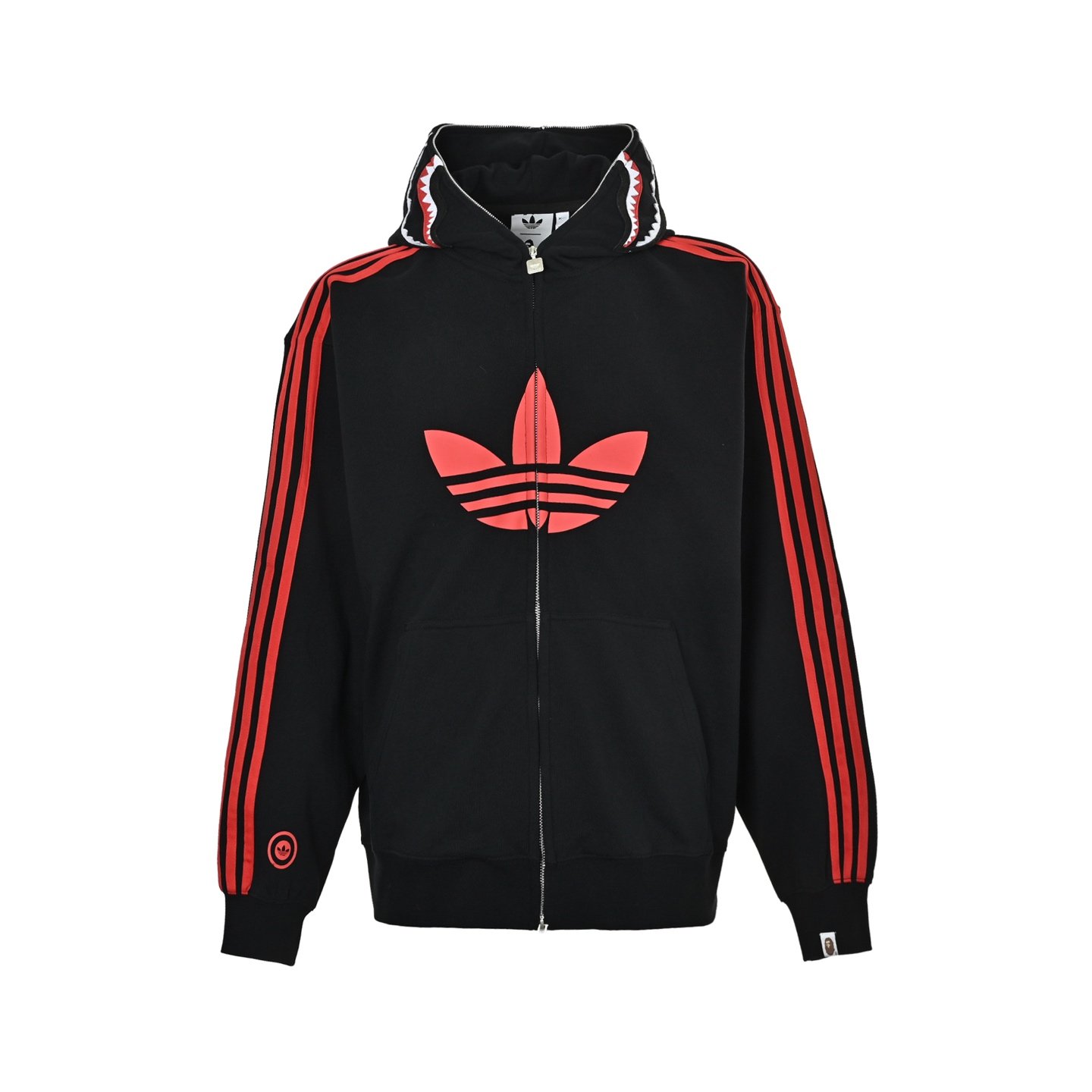 [BAPE × ADIDAS] 베이프 × 아디다스 샤크 풀집 후드 재킷