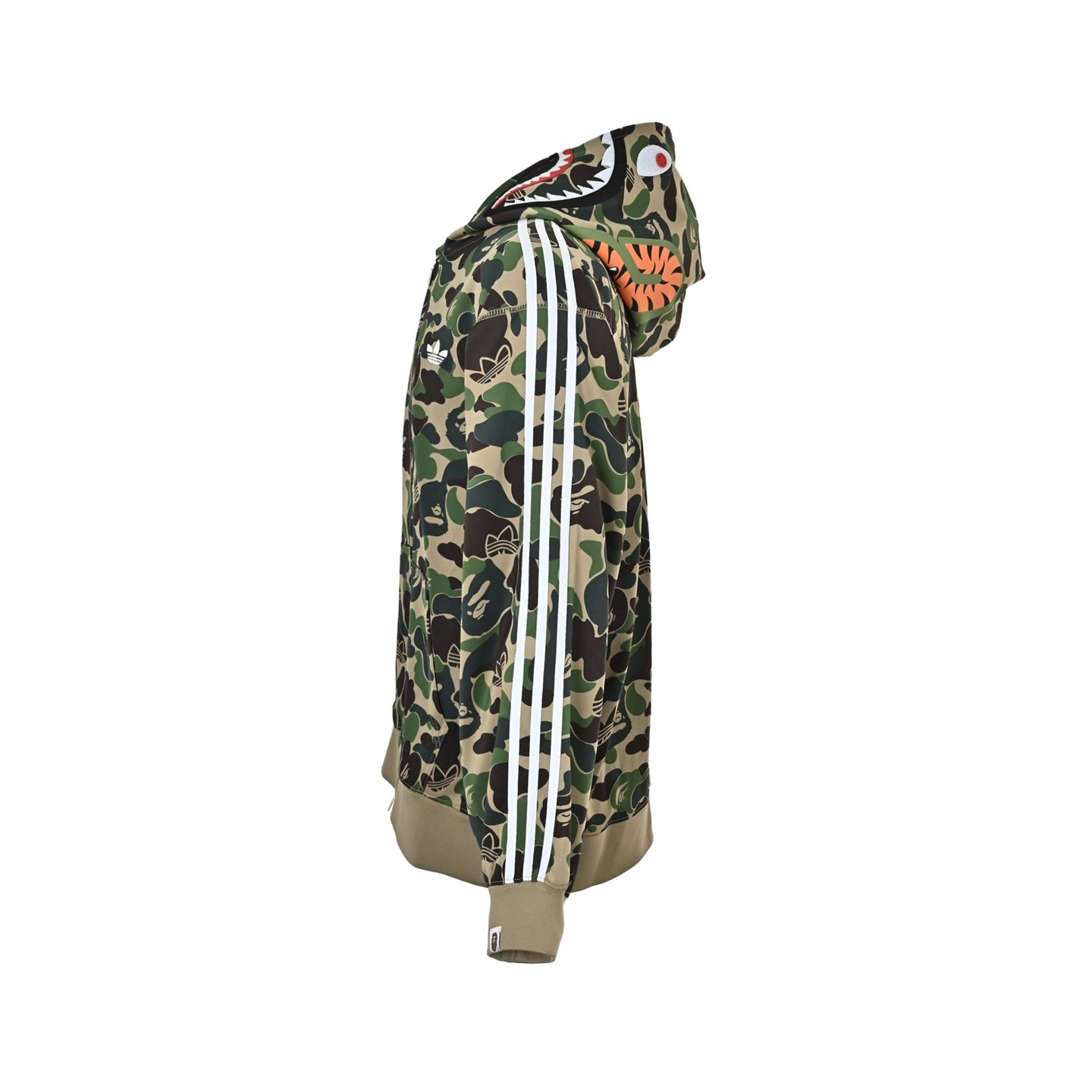 [BAPE × ADIDAS] 베이프 × 아디다스 카모 샤크 풀집 후드 재킷