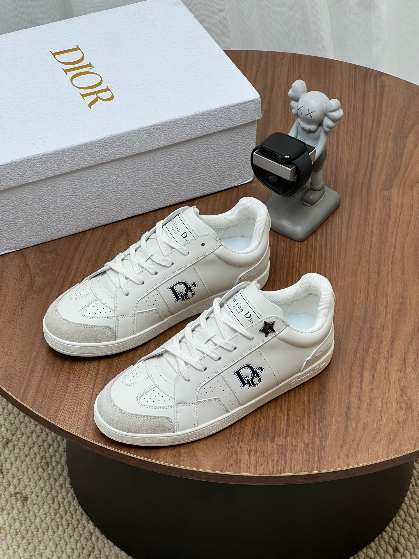 [DIOR] 디올 스타 레더 플랫폼 스니커즈