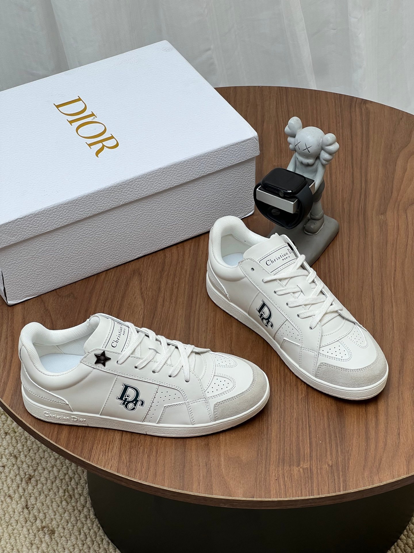 [DIOR] 디올 스타 레더 플랫폼 스니커즈