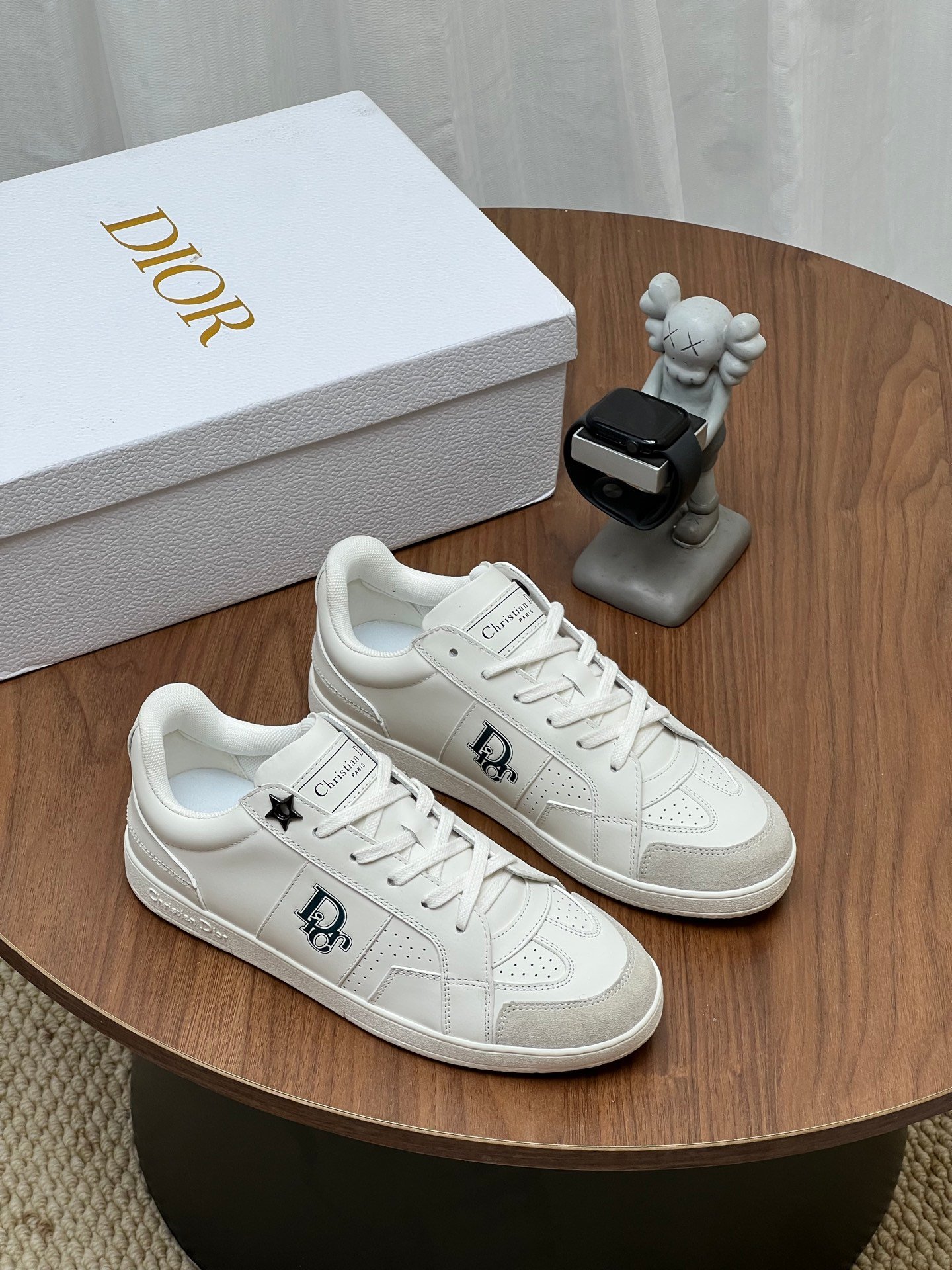 [DIOR] 디올 스타 레더 플랫폼 스니커즈