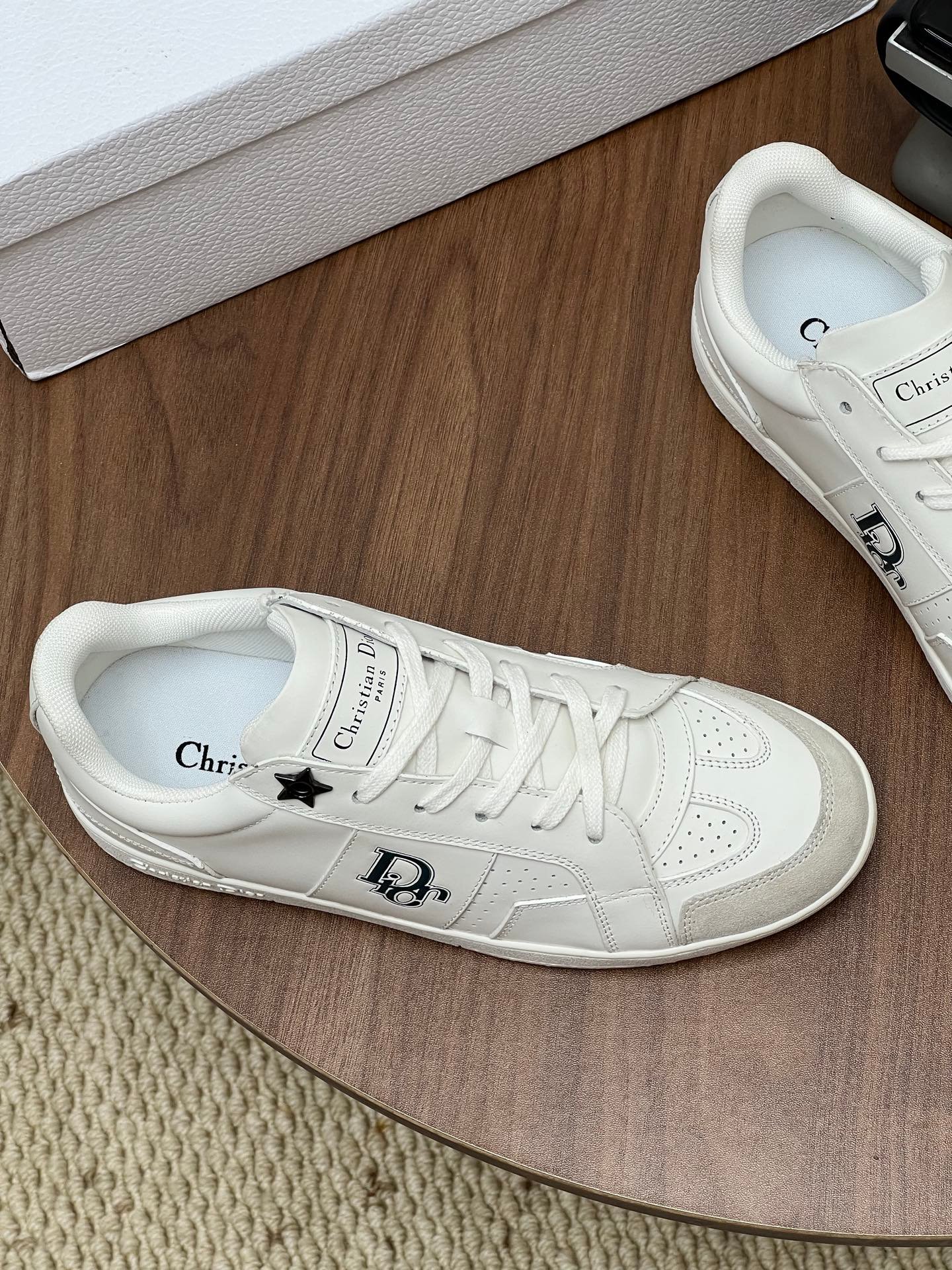 [DIOR] 디올 스타 레더 플랫폼 스니커즈