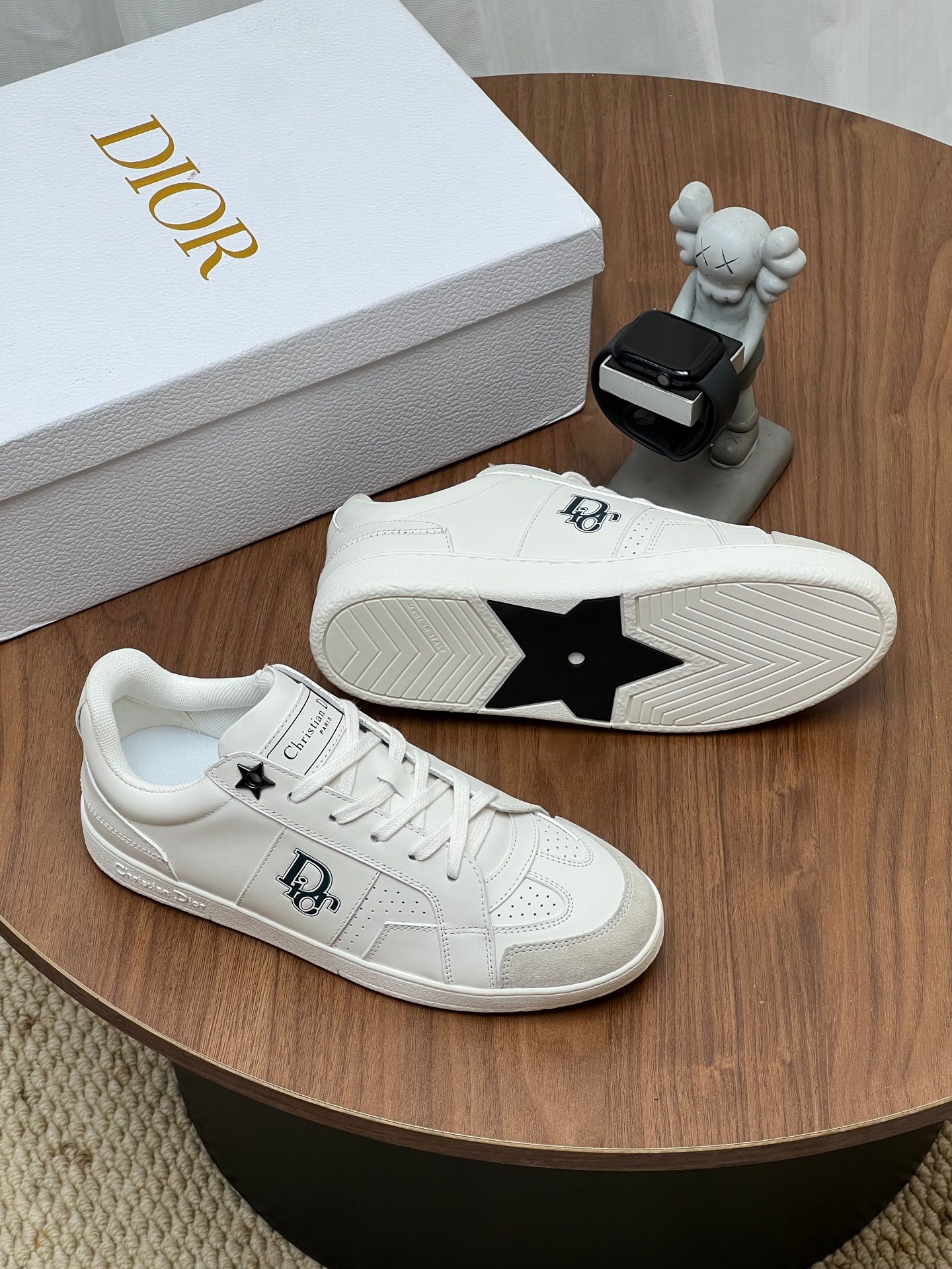 [DIOR] 디올 스타 레더 플랫폼 스니커즈