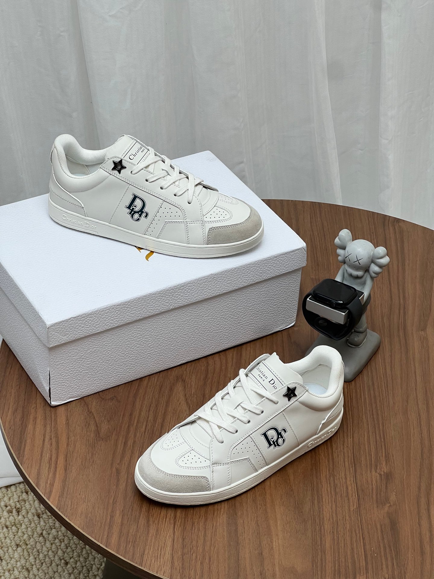 [DIOR] 디올 스타 레더 플랫폼 스니커즈