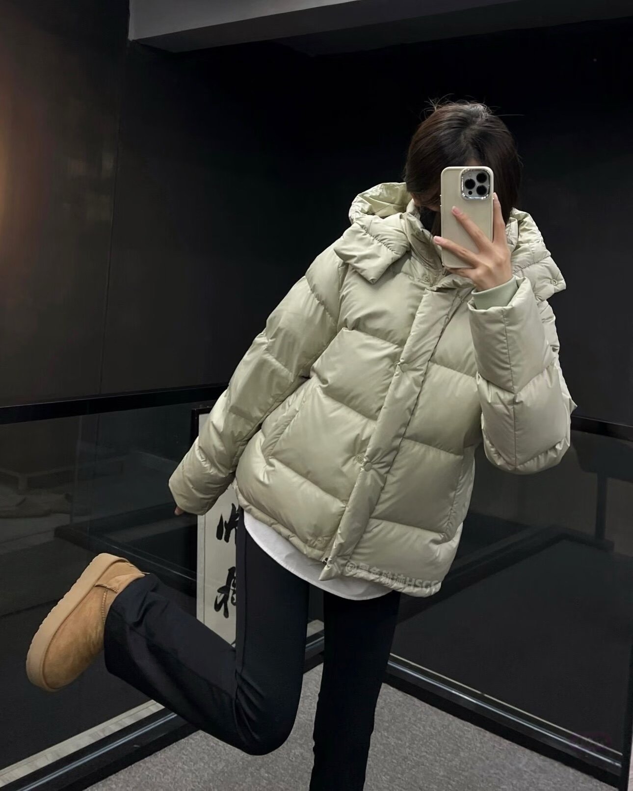 [lululemon] 룰루레몬 후드 구스다운 패딩 재킷