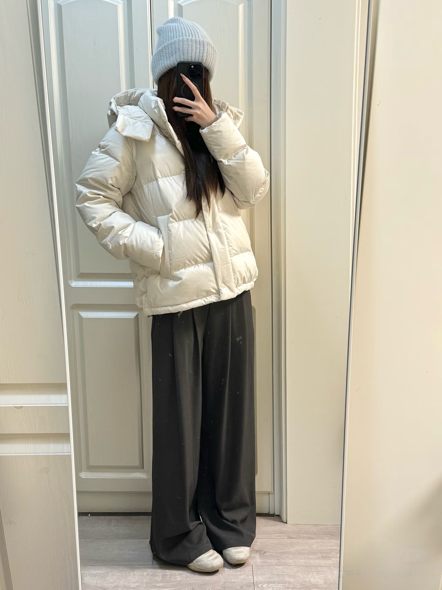 [lululemon] 룰루레몬 후드 구스다운 패딩 재킷