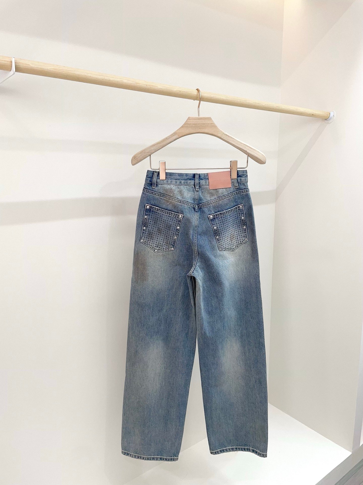 [ACNE STUDIOS] 아크네 스튜디오 워시드 와이드 데님 팬츠