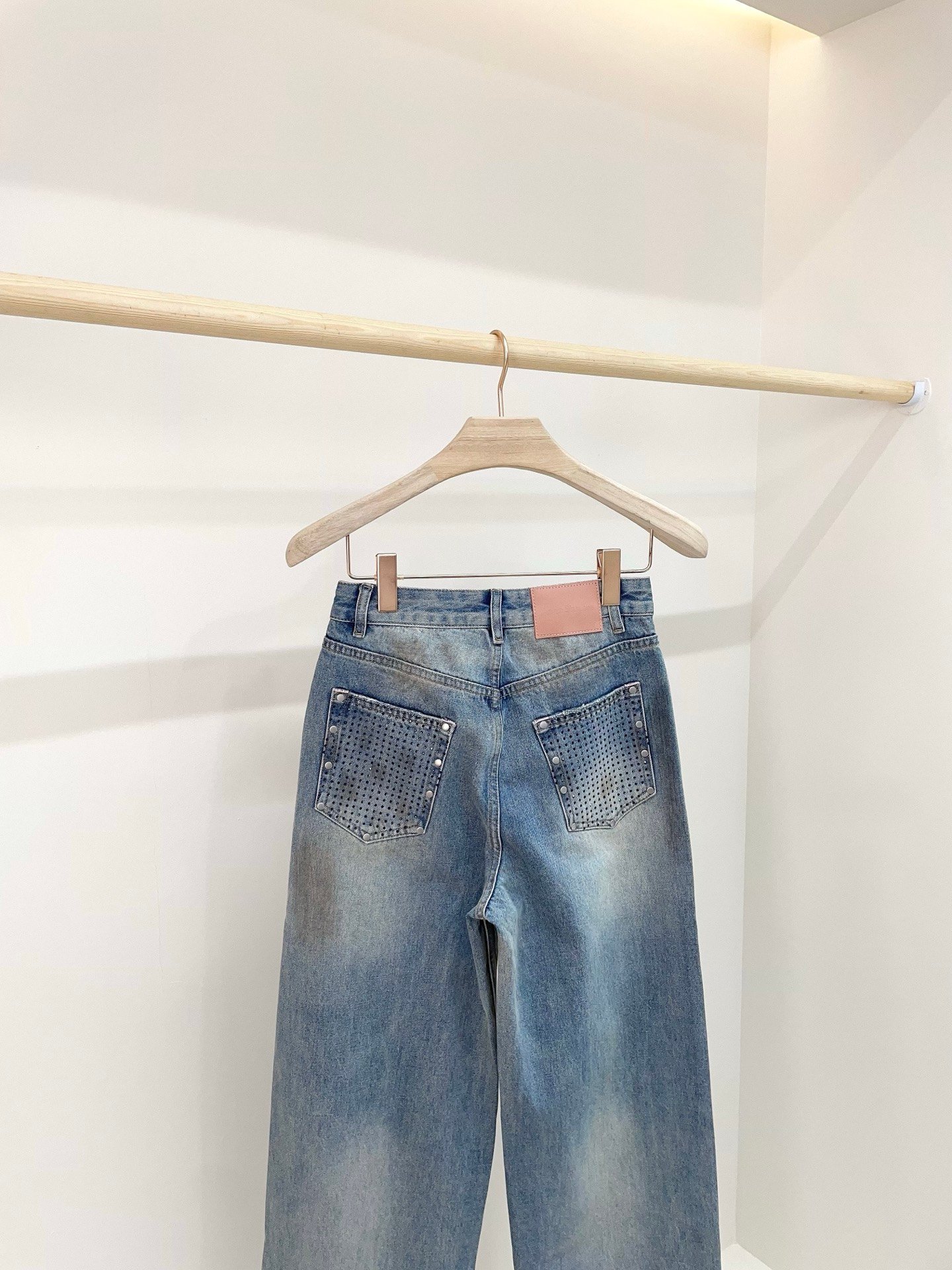 [ACNE STUDIOS] 아크네 스튜디오 워시드 와이드 데님 팬츠