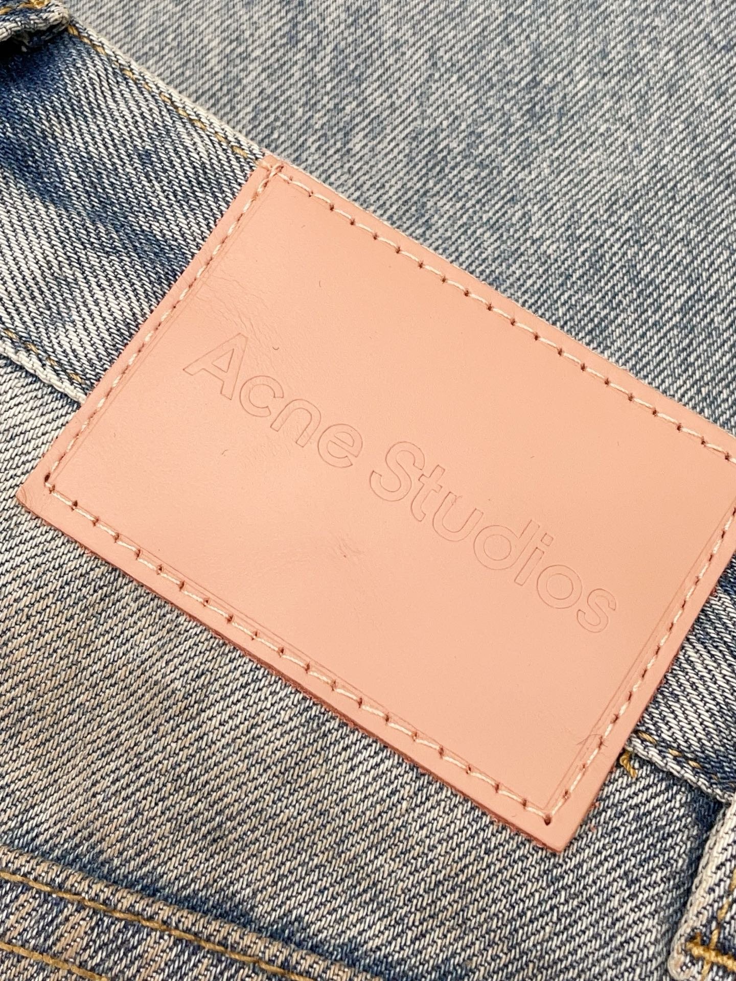 [ACNE STUDIOS] 아크네 스튜디오 워시드 와이드 데님 팬츠
