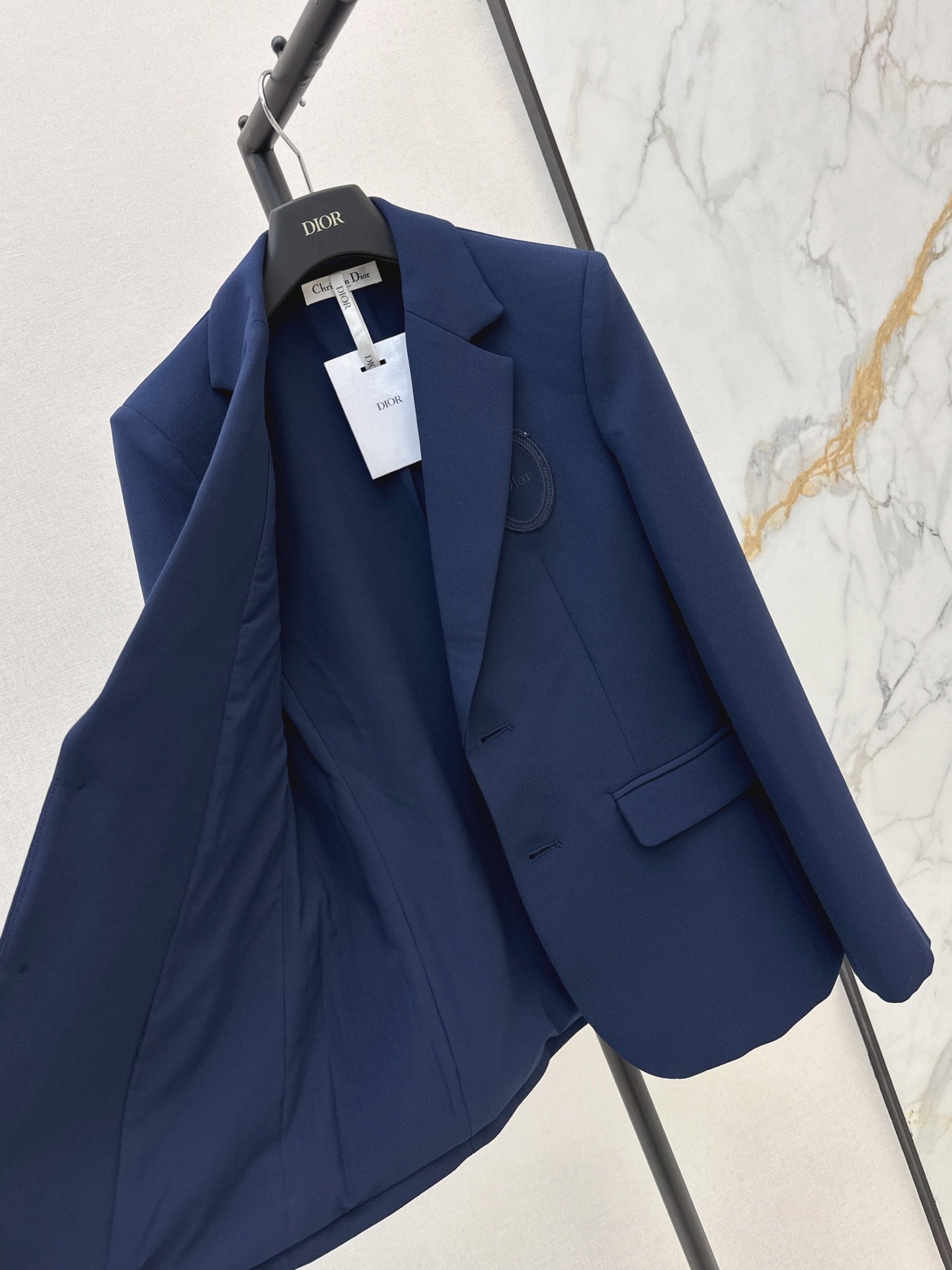 [DIOR] 디올 로고 패치 싱글 블레이저